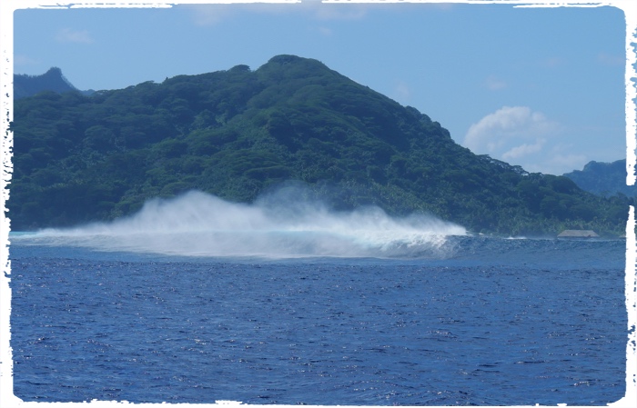 Surf waves tell you to keep off…