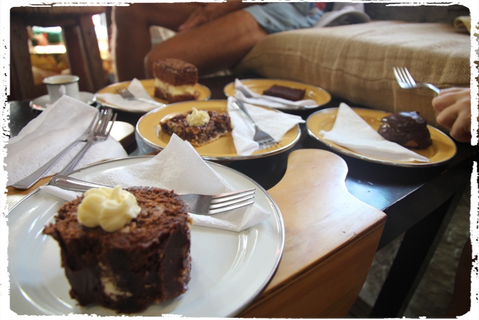 We will just say, njami! The pecan pie in the middle won! Photo credit: Anckapomarancka